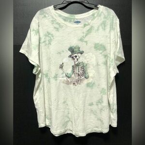 🌅Old Navy Upcycled Tie Dye shirt Sleeve T-shirt